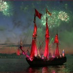 Crimson Sails on the Neva